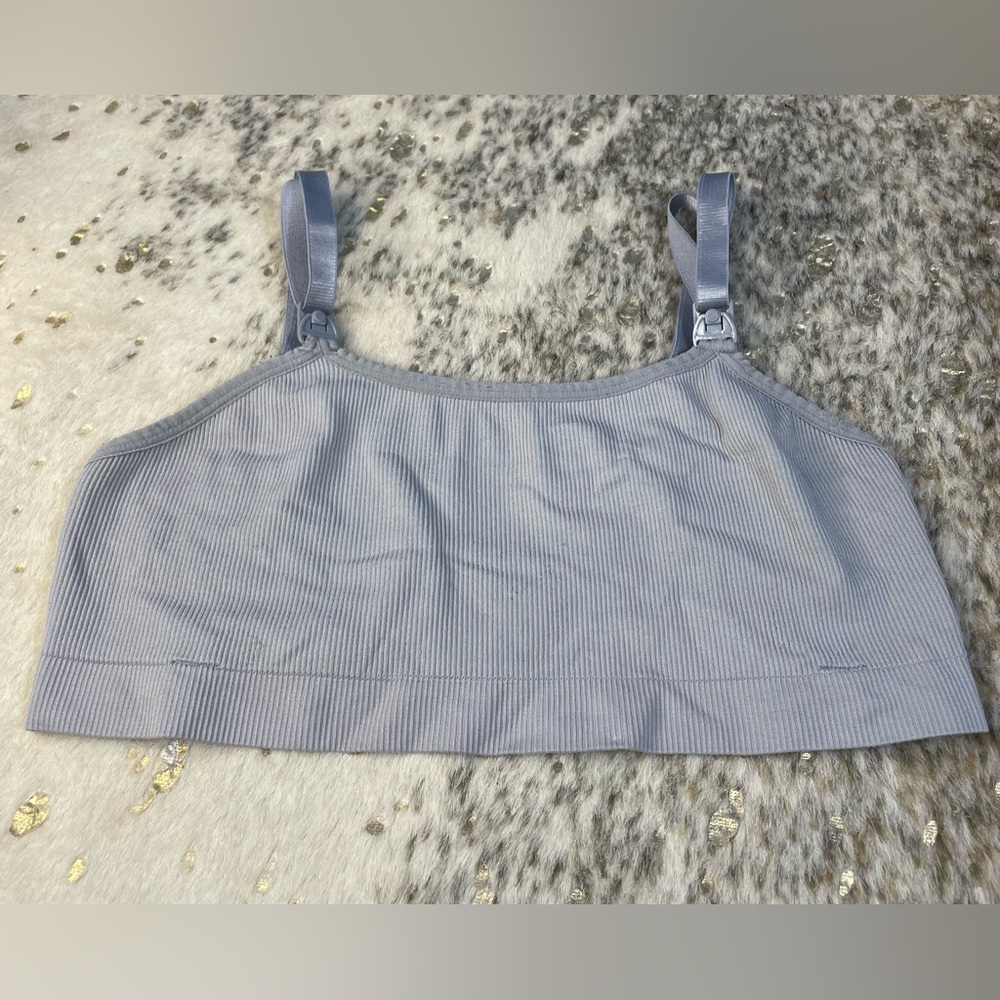 5 for $25🔥XL Eggshell Blue‎ Nursing Bra